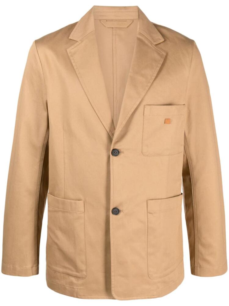 Acne Studios tailored single-breasted blazer - Brown Cover