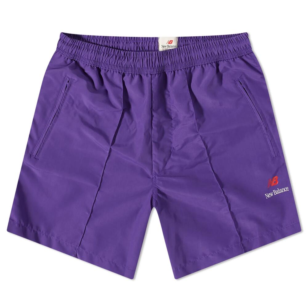 New Balance Men's Made in USA Pintuck Short in Prism Purple Cover