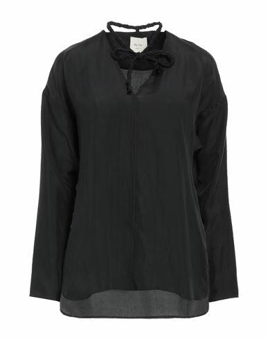 Alysi Woman Top Black Silk Cover