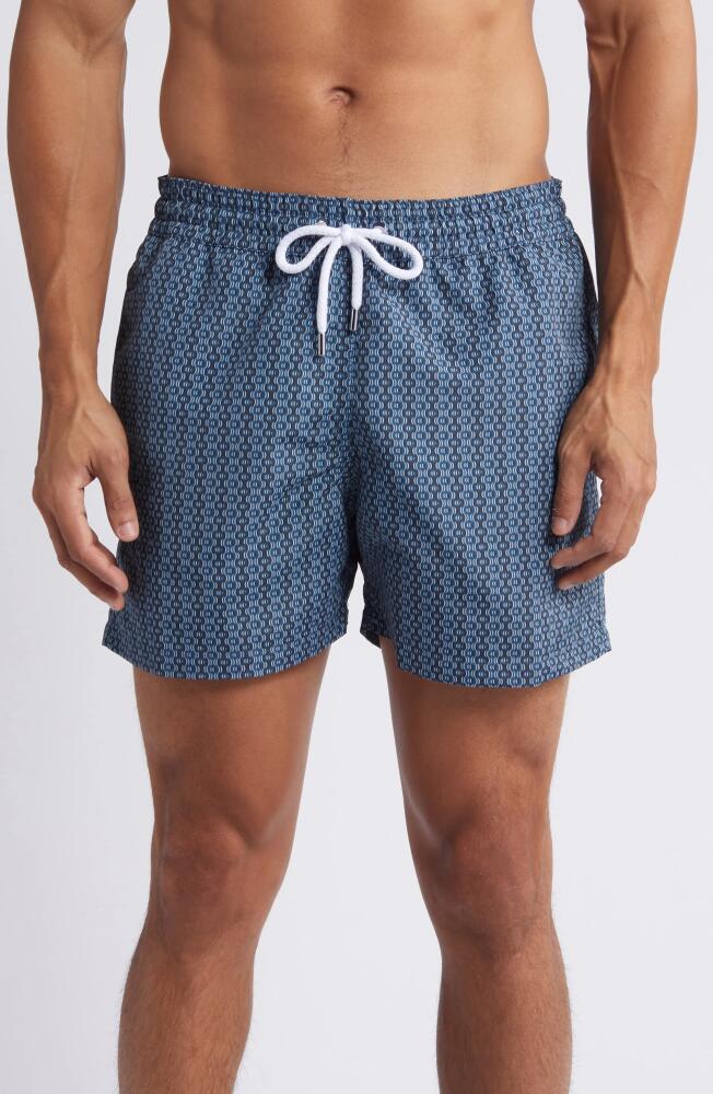 Frescobol Carioca Micro Impanema Swim Trunks in Perennial Blue Cover