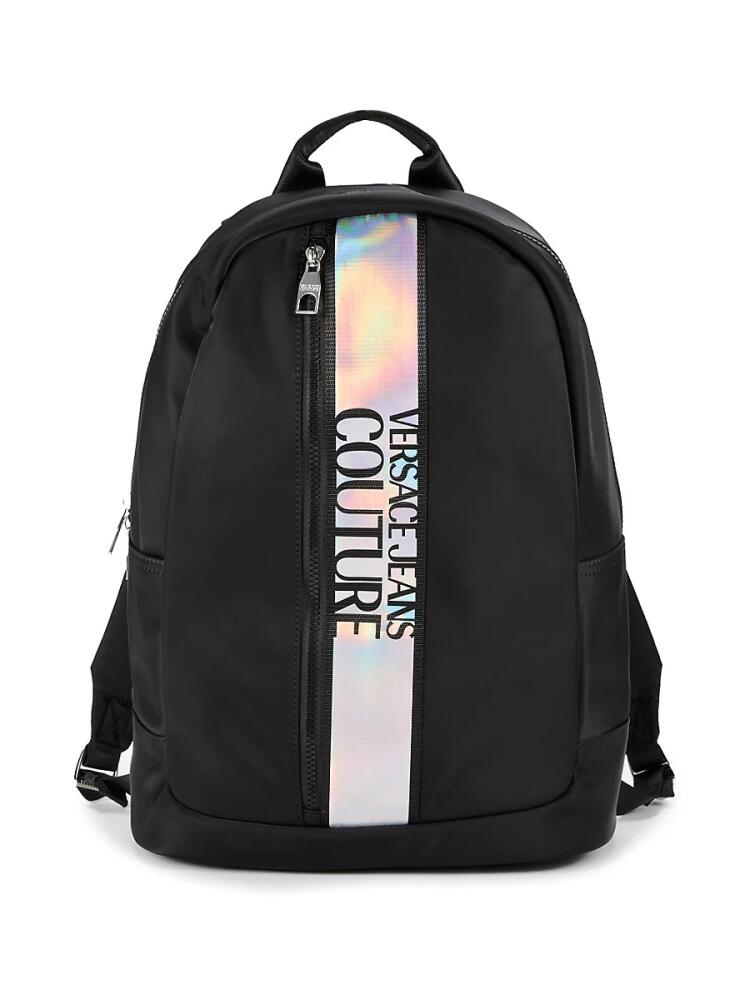 Versace Jeans Couture Men's Icon Logo Backpack - Black Cover