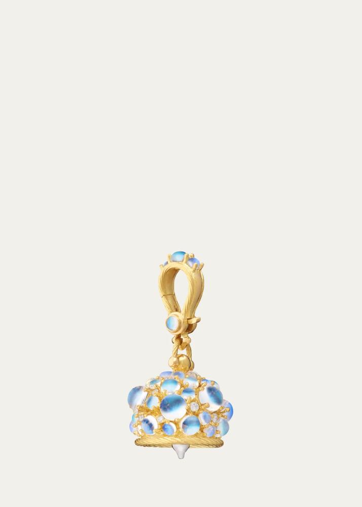 Paul Morelli Yellow Gold #3 Cabochon Bell with Moonstone and Diamonds Cover