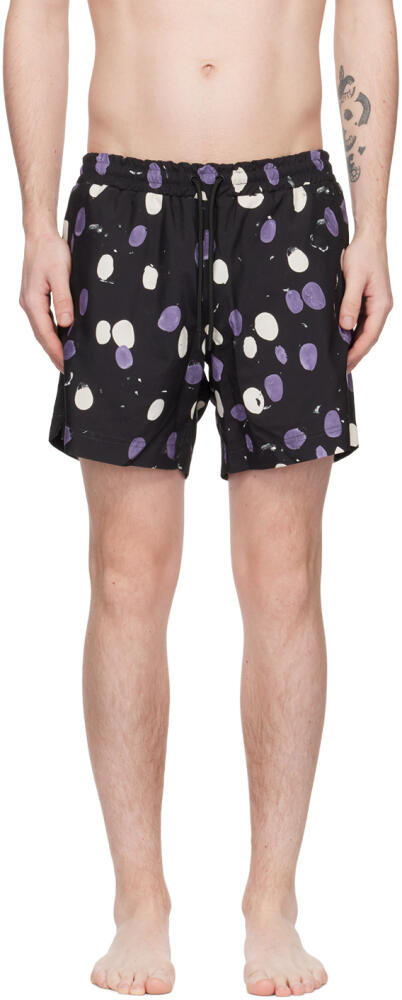 COMMAS Black Polka Dot Swim Short Cover