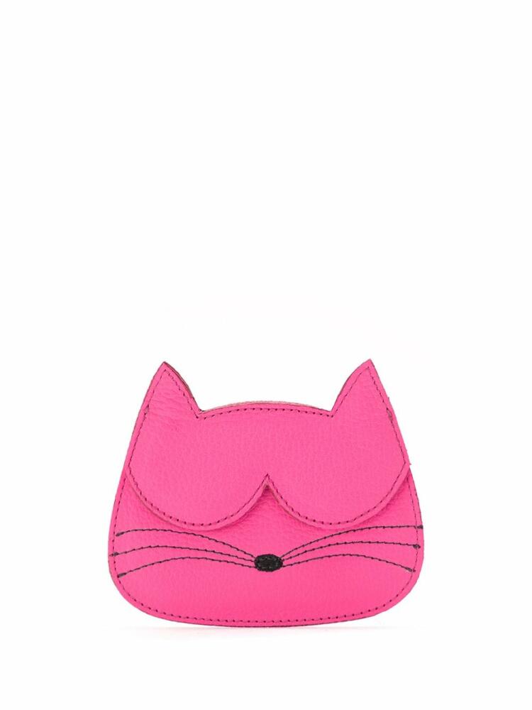 Sarah Chofakian Cat card-holder - Pink Cover