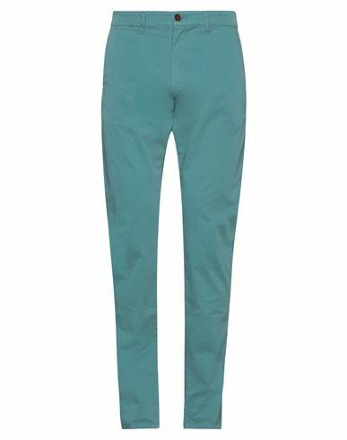 Barbour Man Pants Deep jade Cotton, Elastane Cover