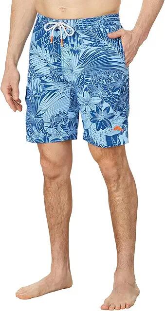 Tommy Bahama Baja Santiago Palms (Dark Blue Muse) Men's Swimwear Sets Cover