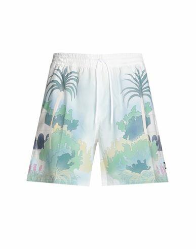 Vans Primary Resorty Elastic Boardshort Man Shorts & Bermuda Shorts White Polyester, Elastane Cover