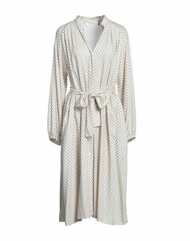 Katia Giannini Woman Midi dress Ivory Viscose Cover