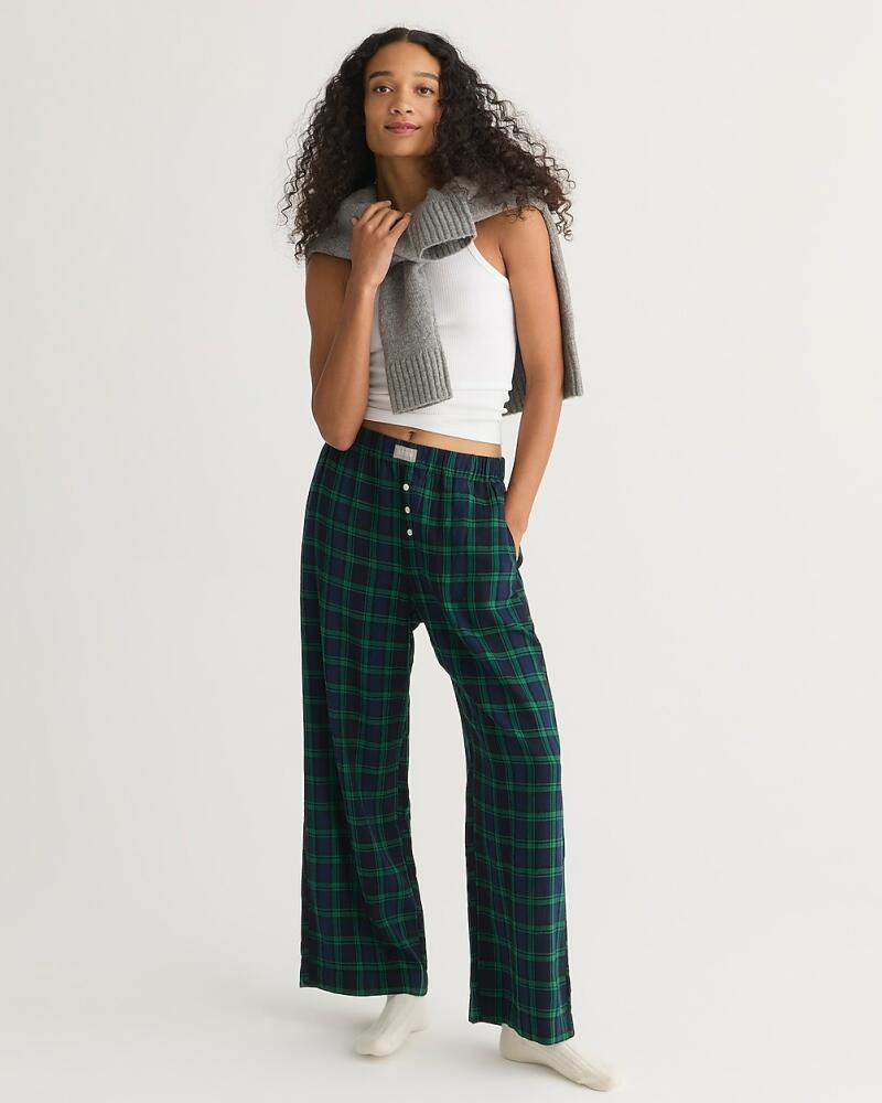 J.Crew Flannel pajama pant in Black Watch tartan Cover