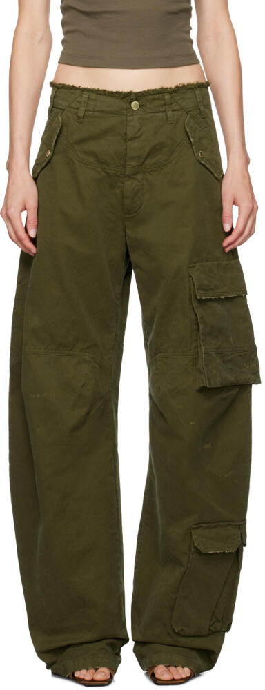 DARKPARK Khaki Rosalind Cargo Pants Cover