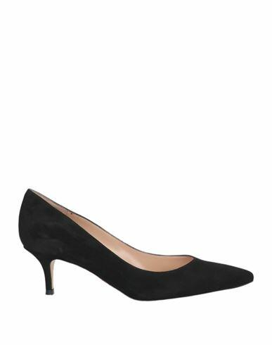 Gianvito Rossi Woman Pumps Black Soft Leather Cover