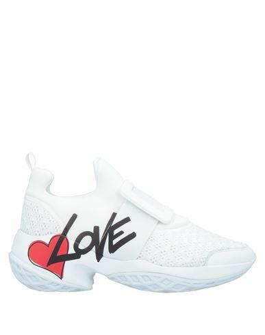 Roger Vivier Woman Sneakers White Soft Leather, Textile fibers Cover