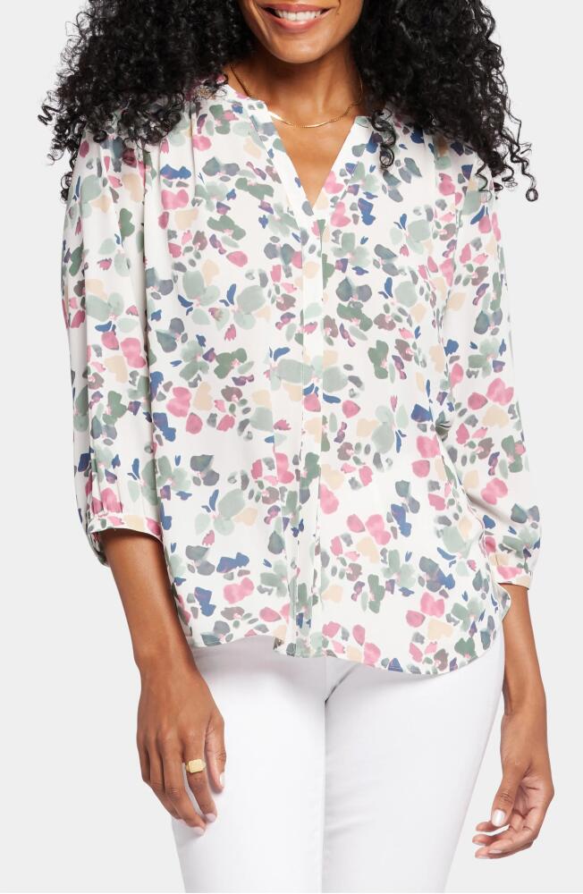 NYDJ Pintuck Blouse in Illiana Cover