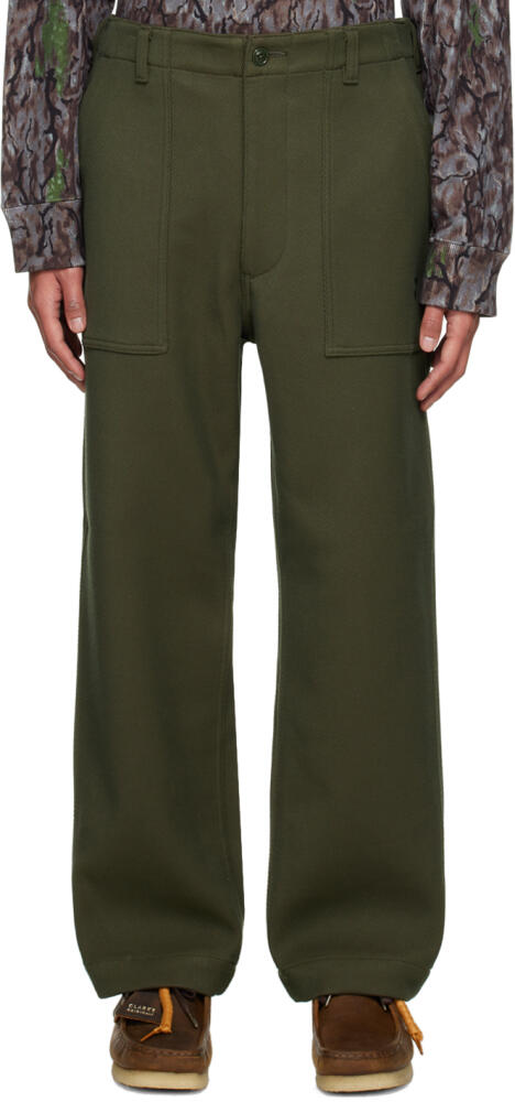 South2 West8 Green Fatigue Trousers Cover