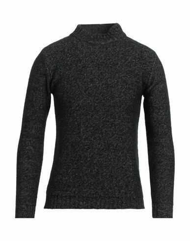 Gazzarrini Man Turtleneck Steel grey Cotton, Acrylic, Polyamide, Wool Cover