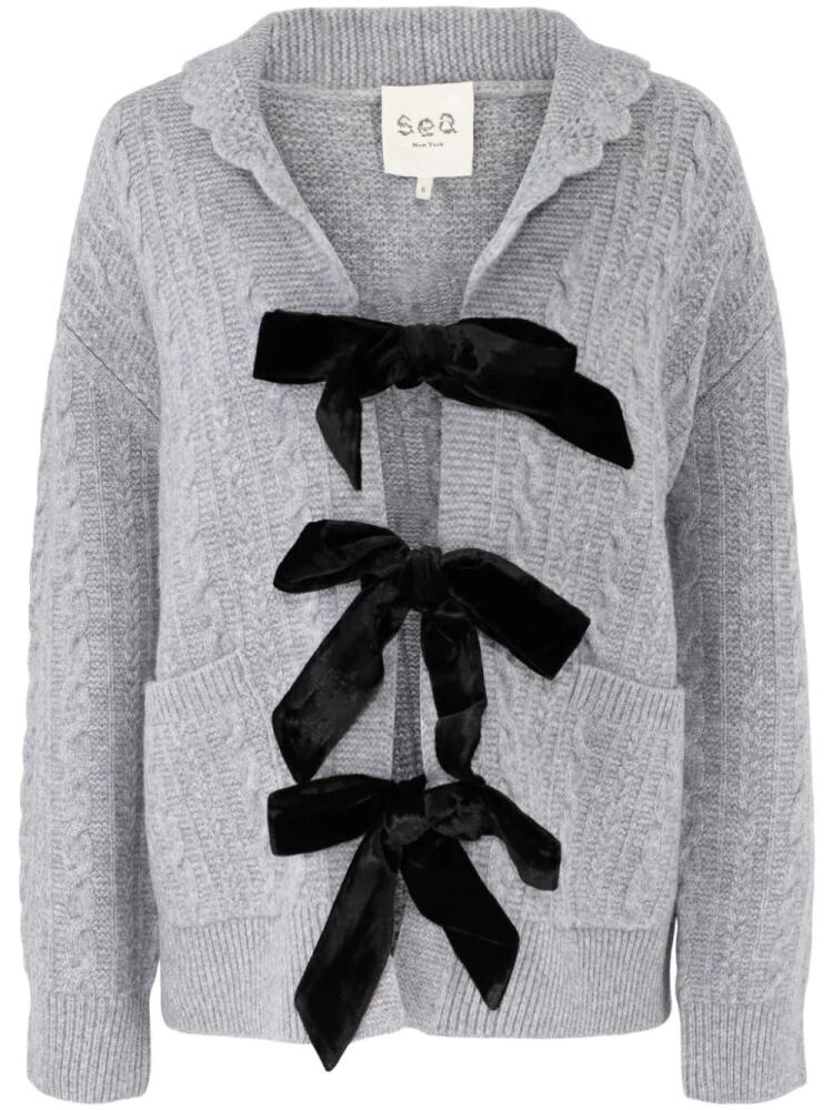 Sea Mariella cardigan - Grey Cover