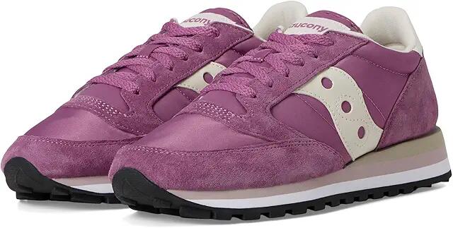 Saucony Originals Jazz Triple (Purple/Cream) Women's Shoes Cover