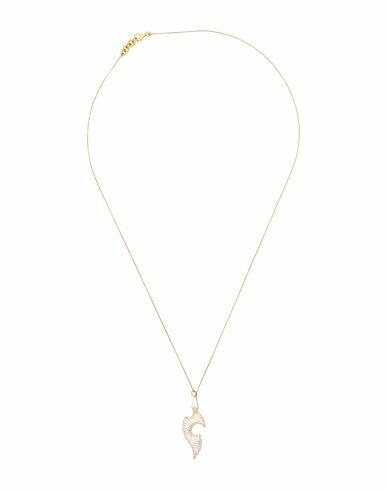 Bottega Veneta Woman Necklace Gold Metal Cover