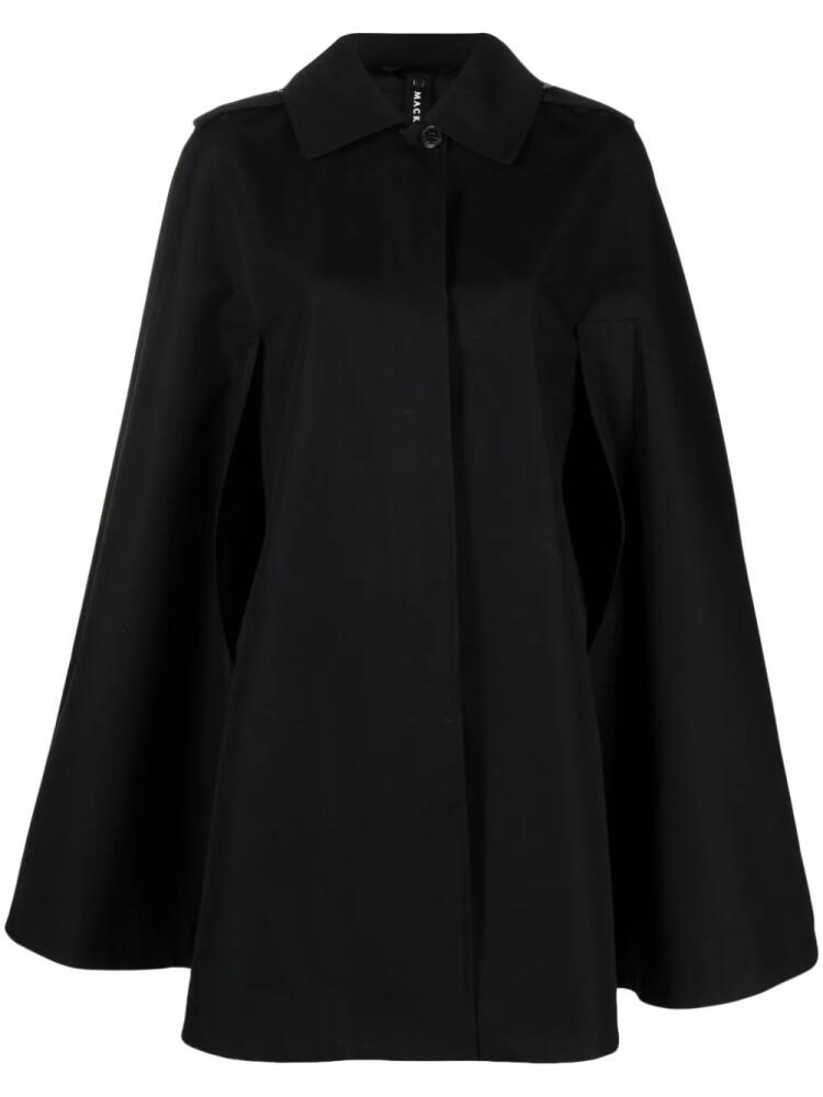 Mackintosh Halleigh cotton cape - Black Cover