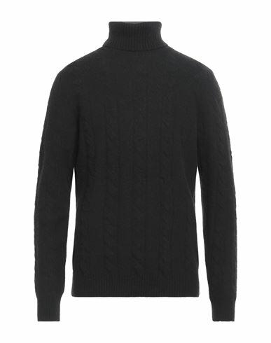 L. b.m. 1911 Man Turtleneck Black Wool, Polyamide Cover