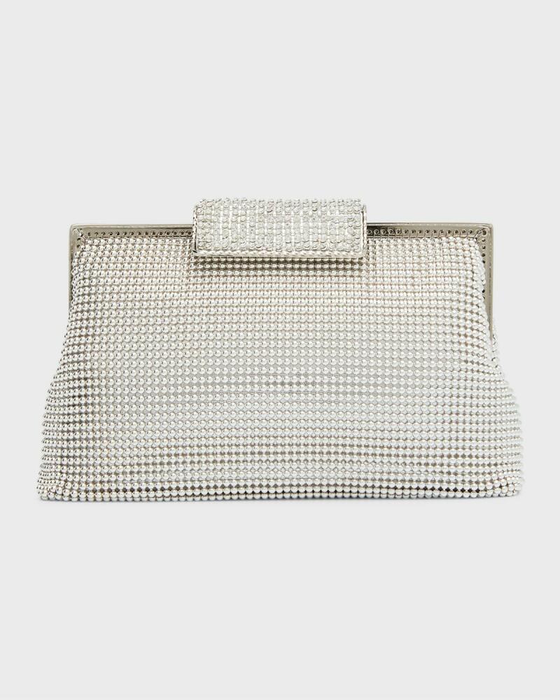 Whiting & Davis Crystal Clasp Clutch Bag Cover