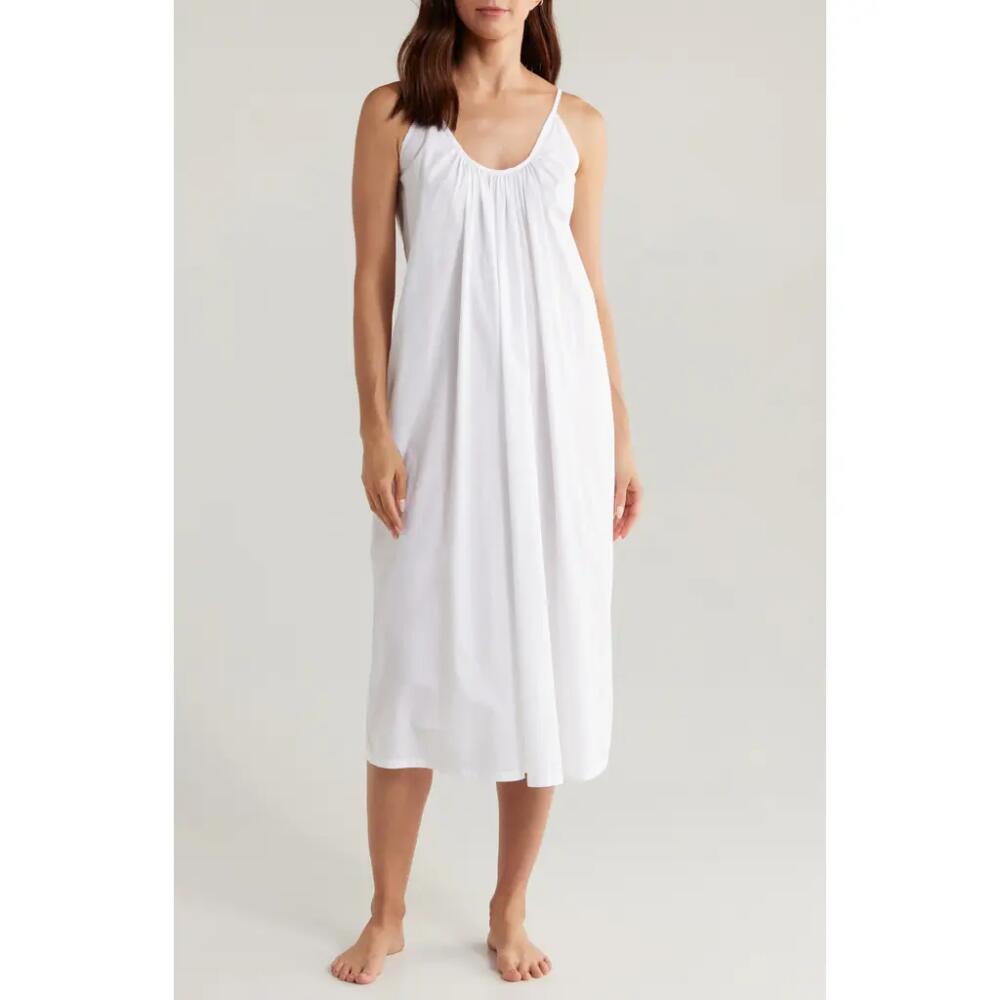 Nordstrom Cotton Nightgown in White Cover