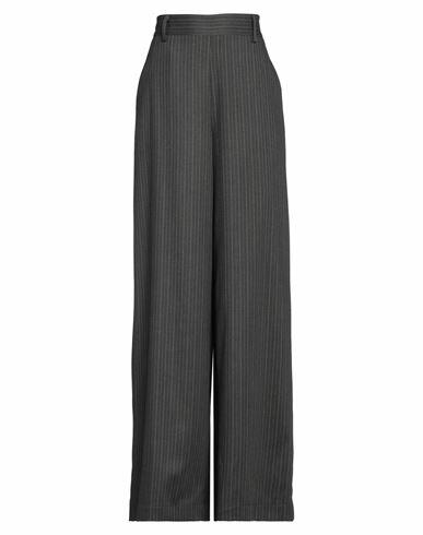 Niū Woman Pants Lead Polyester, Viscose, Virgin Wool, Elastane Cover