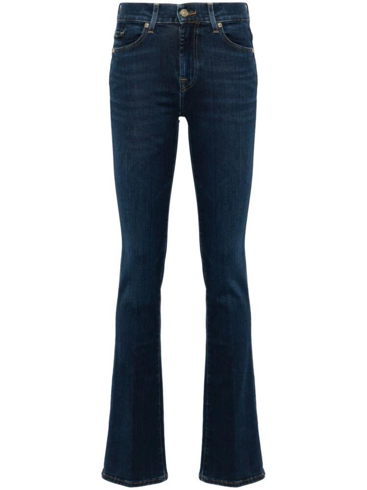 7 For All Mankind mid-rise bootcut jeans - Blue Cover