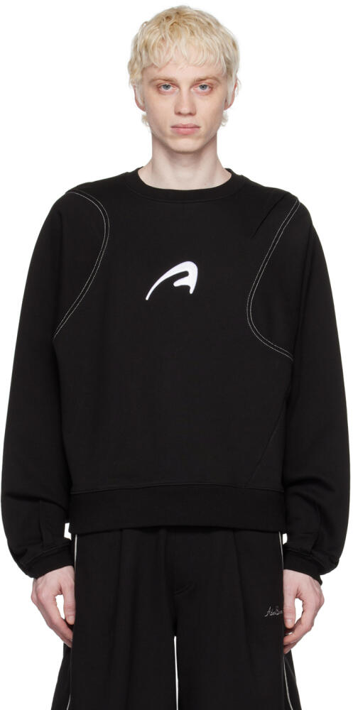 ADER error Black A-Peec Sweatshirt Cover