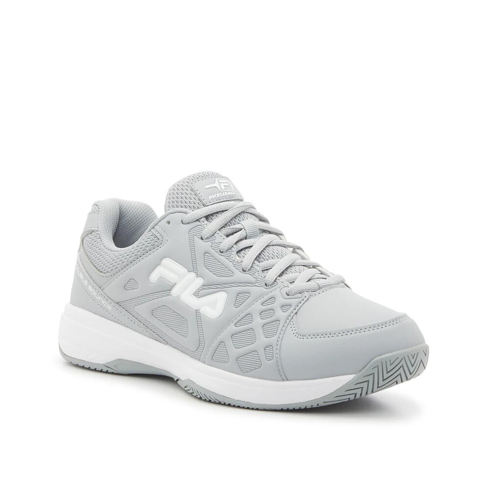 Fila Double Bounce 3 Pickleball Sneaker | Women's | Grey/White Cover