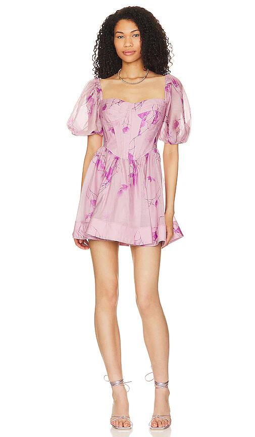 Bardot Kiah Mini Dress in Purple Cover