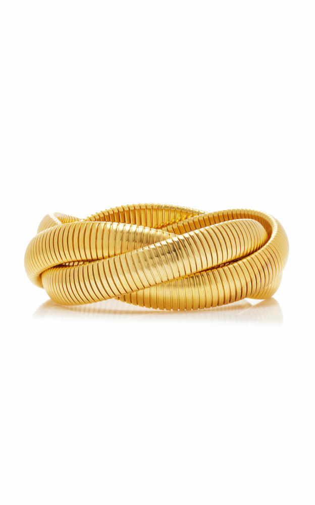 Ben-Amun - Trio Cobra 24K Gold-Plated Bracelet - Gold - Gifts For Her Cover