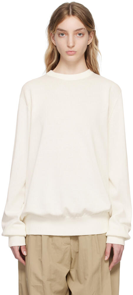 Studio Nicholson Off-White Malun Sweater Cover