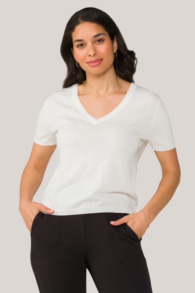 ALALA Vida Knit Tee in Bone Cover