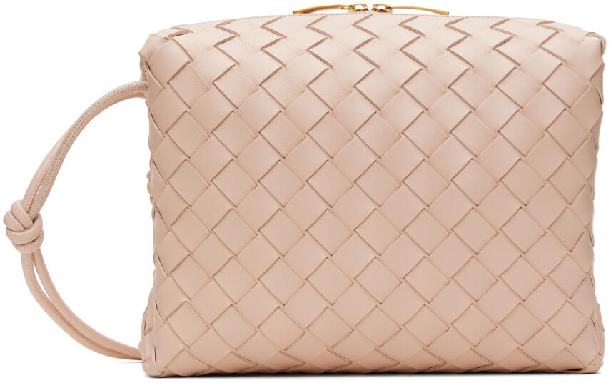 Bottega Veneta Pink Small Loop Camera Bag Cover