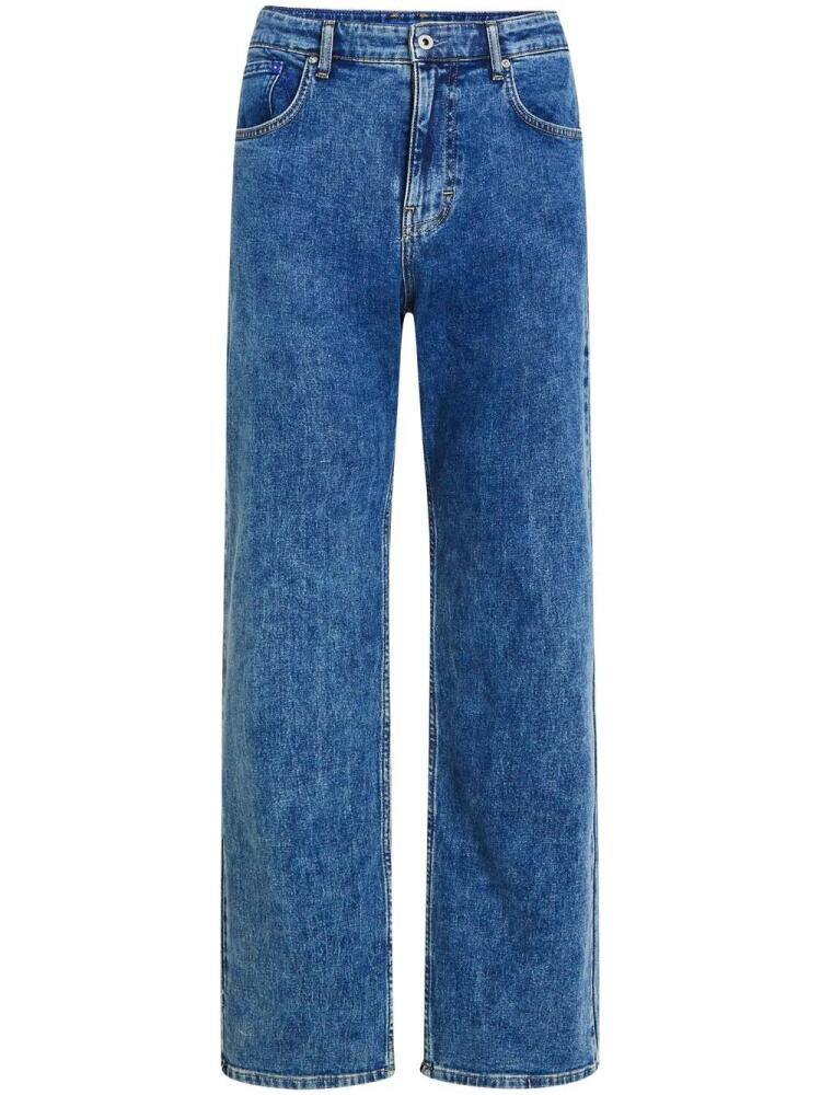 Karl Lagerfeld Jeans mid-rise straight jeans - Blue Cover