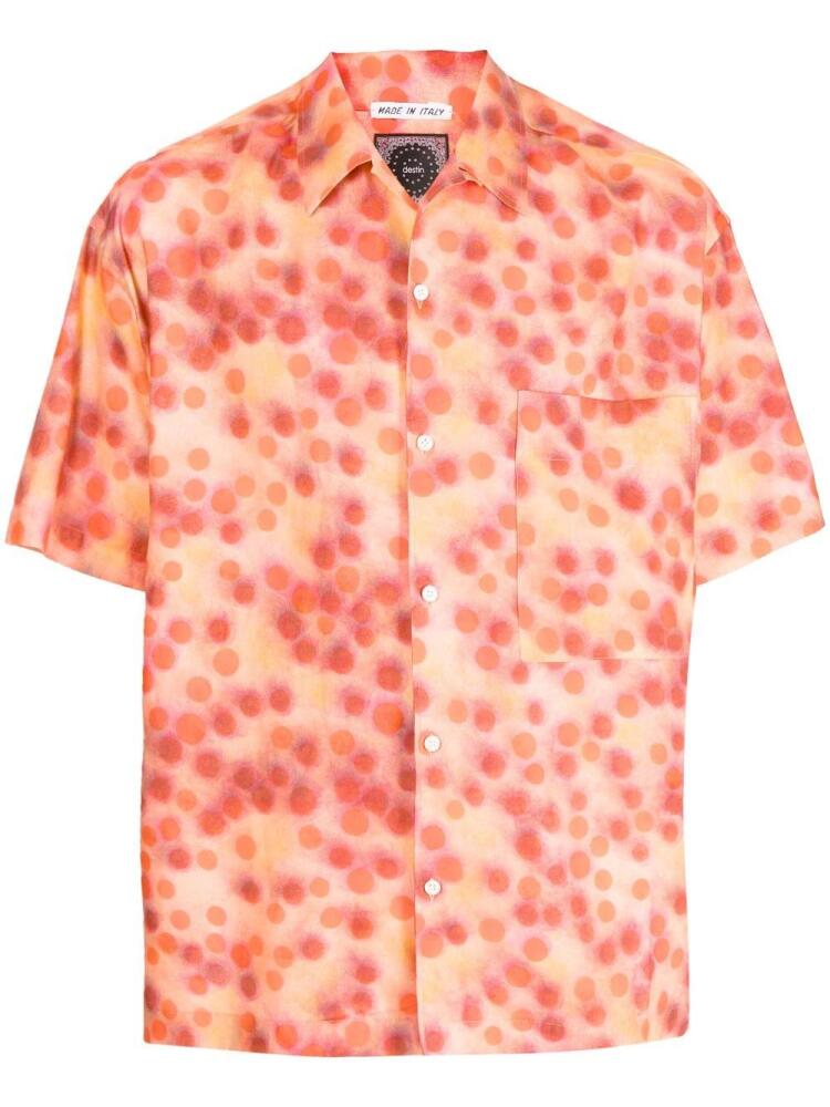 Destin polka-dot pattern print shirt - Pink Cover