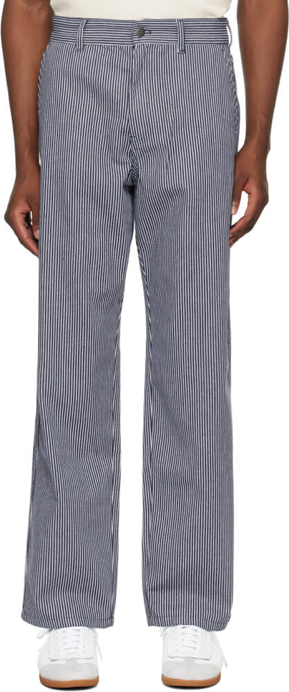 Saturdays NYC Navy George Trousers Cover