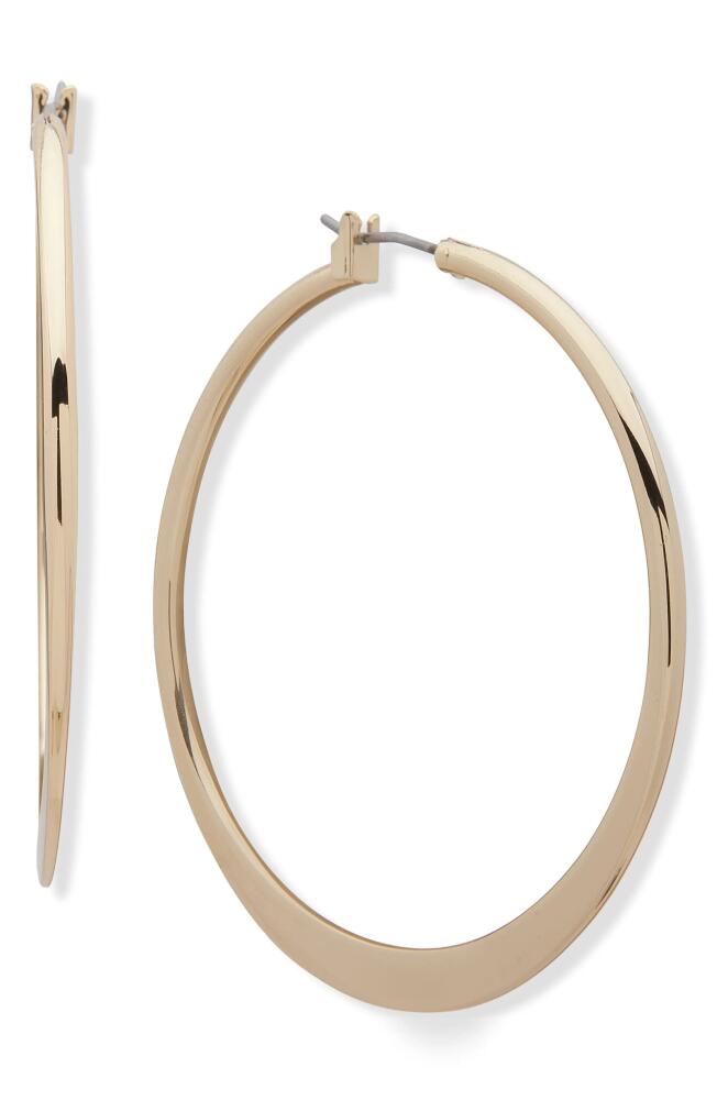 Lauren Ralph Lauren Thin Hoop Earrings in Gold Cover