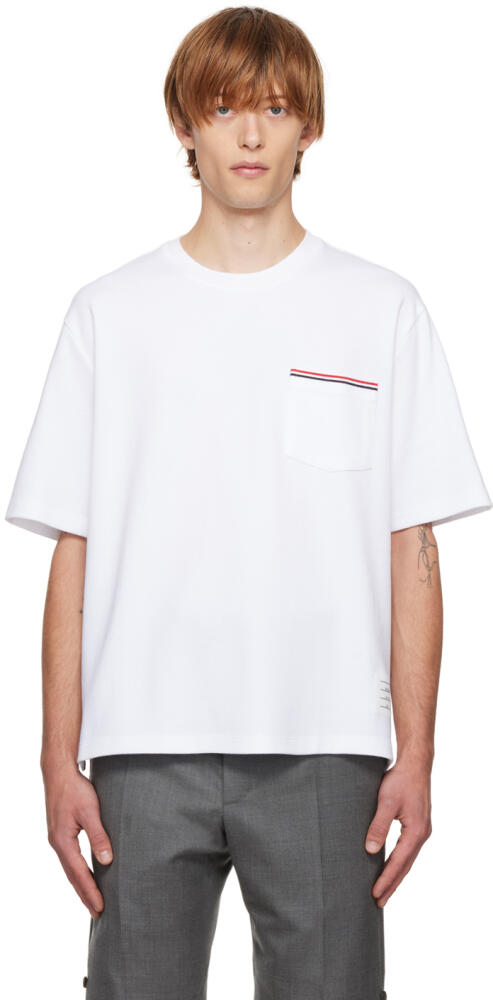 Thom Browne White Pocket T-Shirt Cover