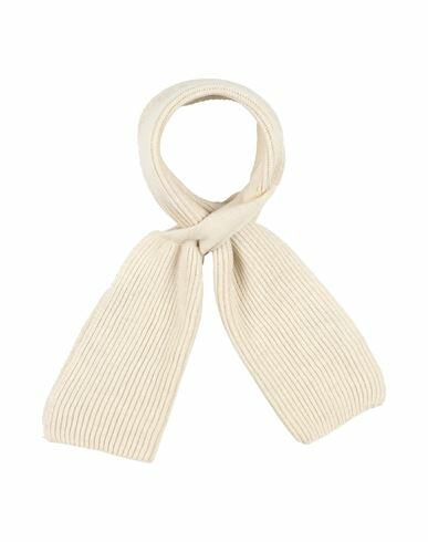 Grey Daniele Alessandrini Man Scarf Beige Wool Cover