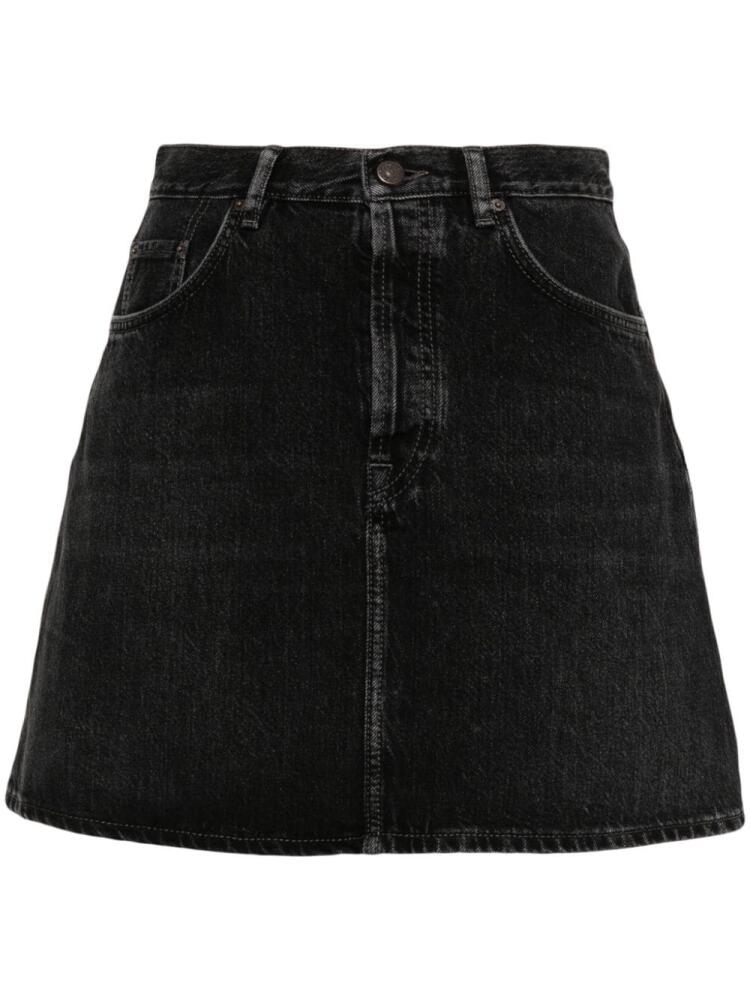 Acne Studios denim mini skirt - Black Cover