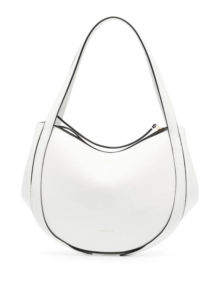 Wandler Lin leather shoulder bag - White Cover