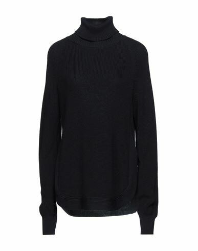 Alpha Studio Woman Turtleneck Midnight blue Wool Cover