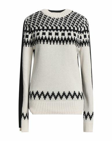 Alexander Mcqueen Woman Sweater Ivory Cashmere, Viscose, Polyester, Polyamide, Elastane Cover