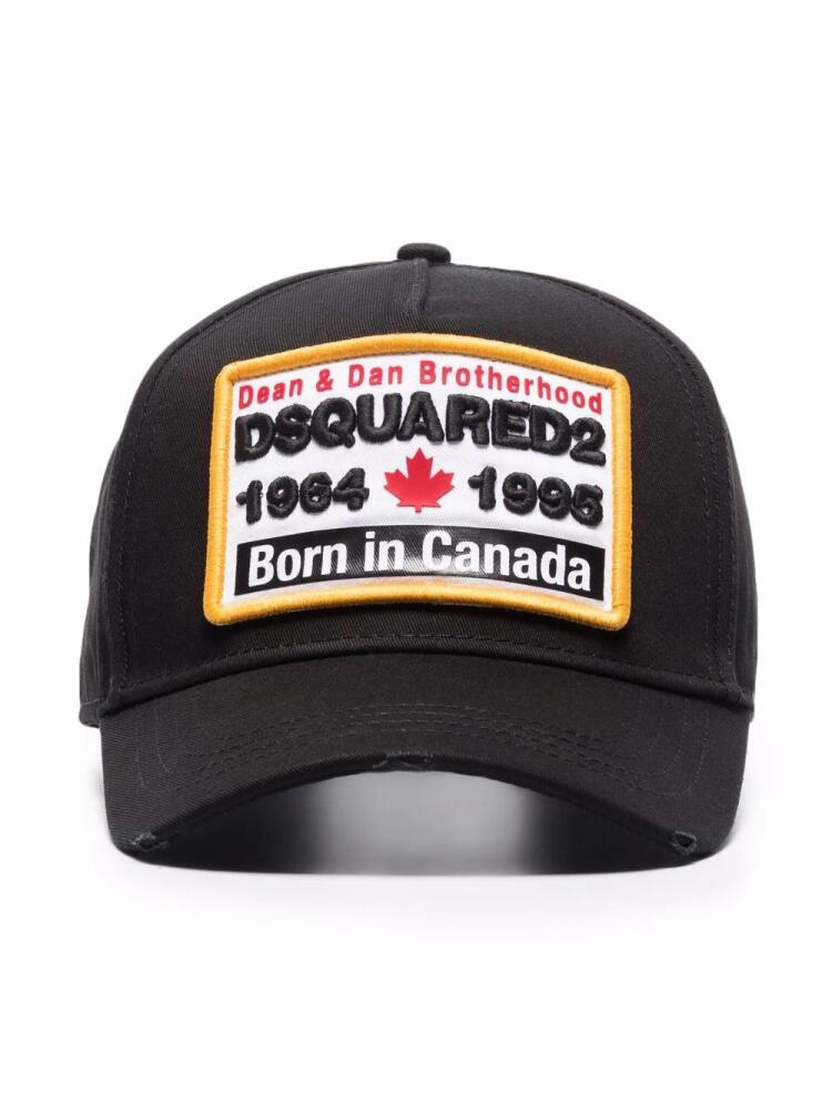 DSQUARED2 Born in Canada baseball cap - Black Cover