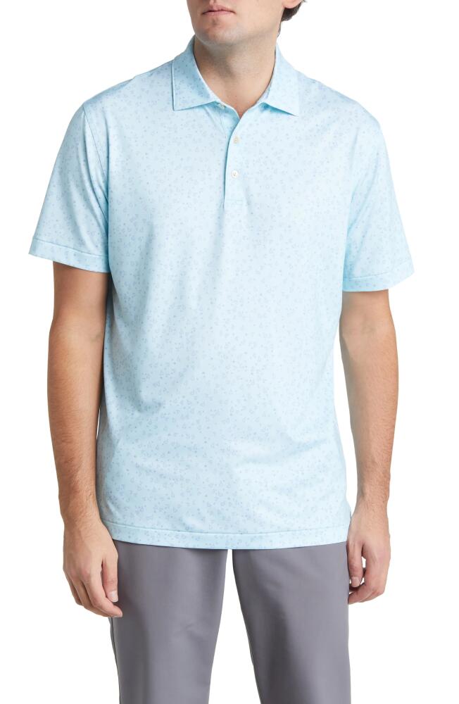 Peter Millar Worth a Shot Performance Jersey Polo in Celeste Cover