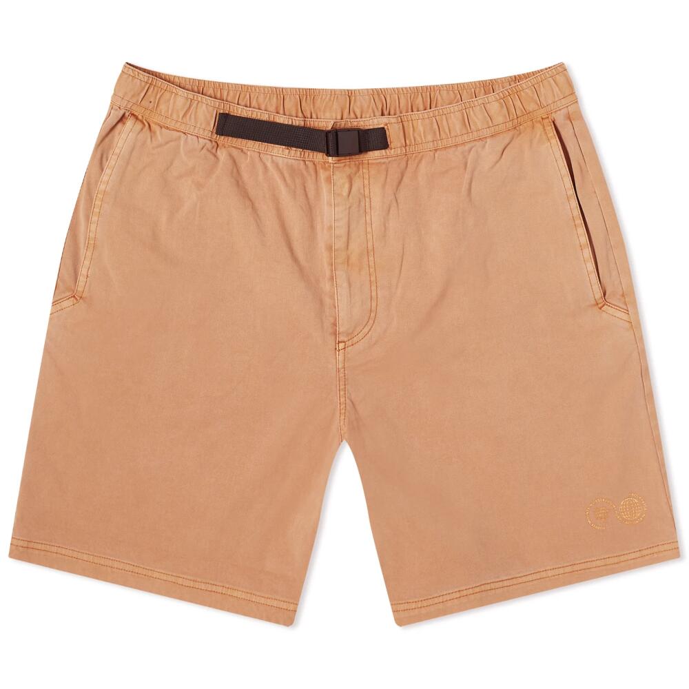 Purple Mountain Observatory Men's Trek Shorts in Burnt Peach Cover