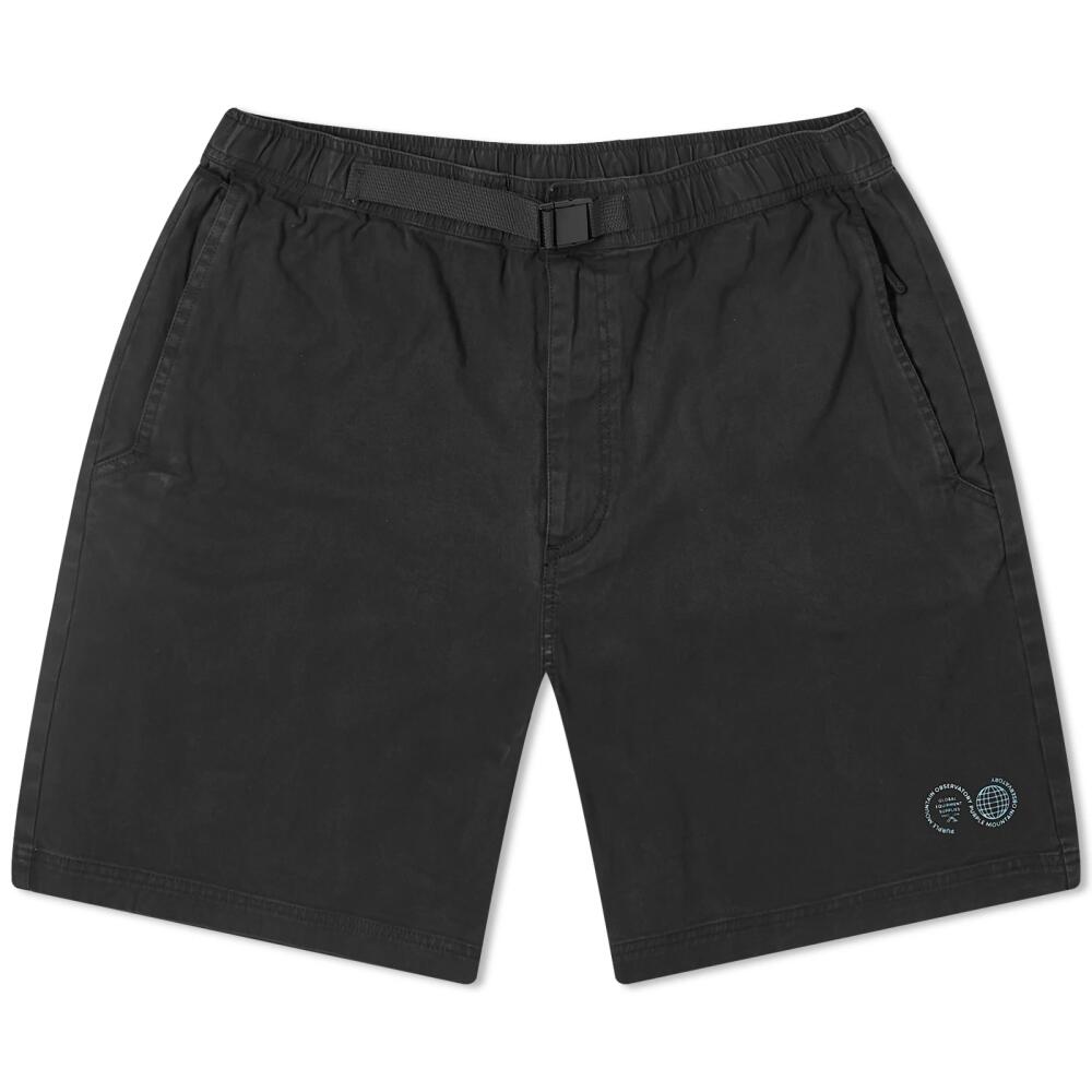 Purple Mountain Observatory Men's Trek Shorts in Black Cover