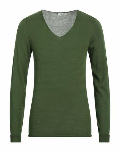 Crossley Man Sweater Green Cotton Cover